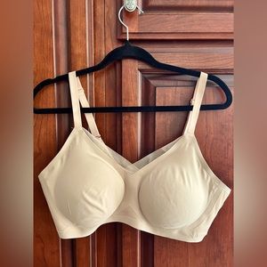 Honeylove Crossover Bra Nude Sand XL